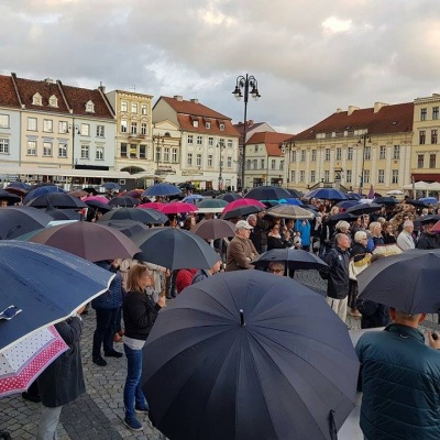 Czarny Protest w Bydgoszczy. Nie składamy parasolek!